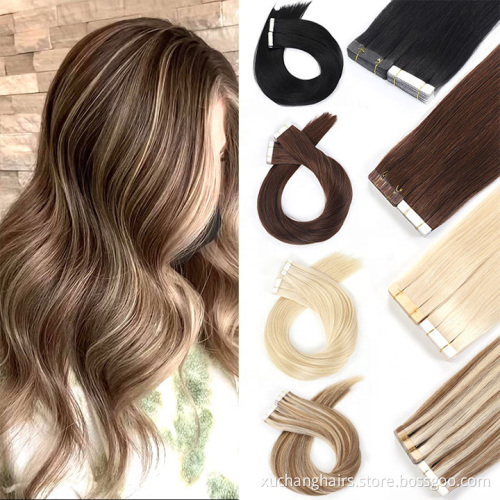 100% Remy Hair Extensions: Invisible Tape-In Mastery